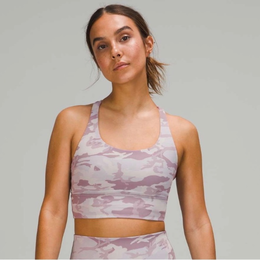 Lululemon Energy Bra Long Line Ribbed *Medium Support, B–D Cup